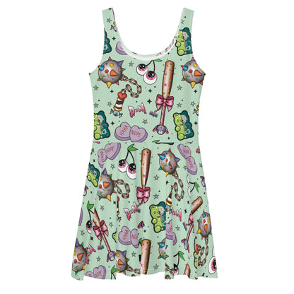 DxM Print Skater Dress