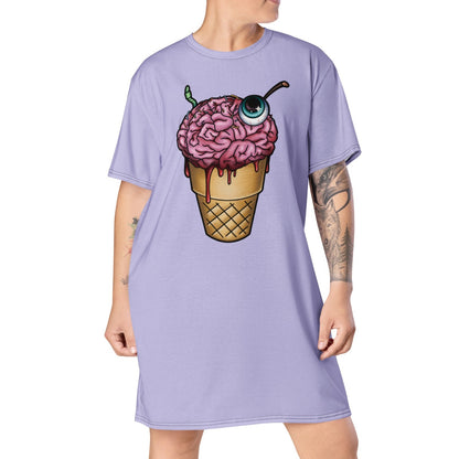 Brain Cream T-shirt Dress