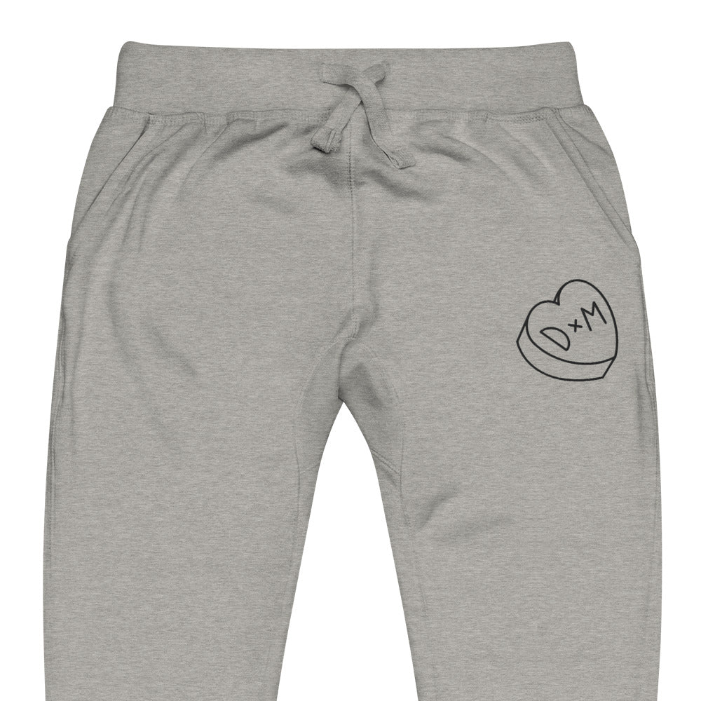 Heart Logo Embroidered Sweatpants