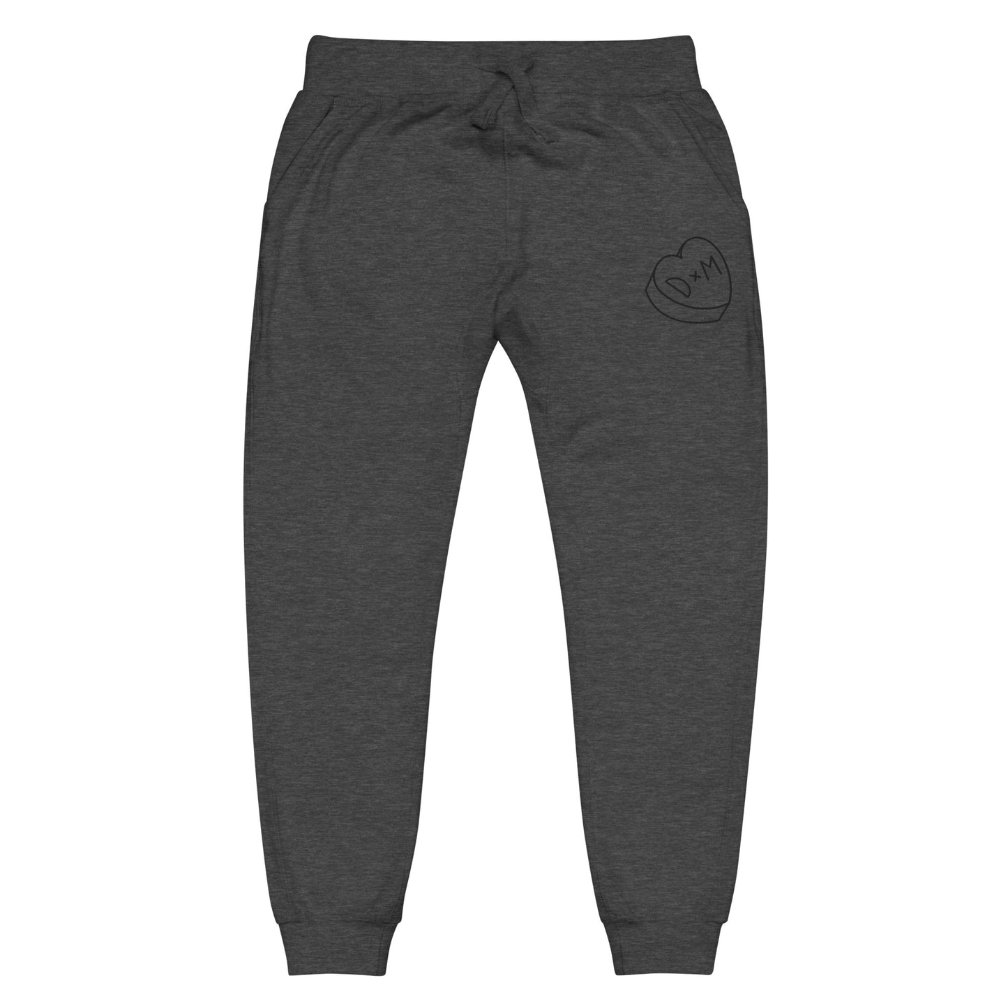 Heart Logo Embroidered Sweatpants