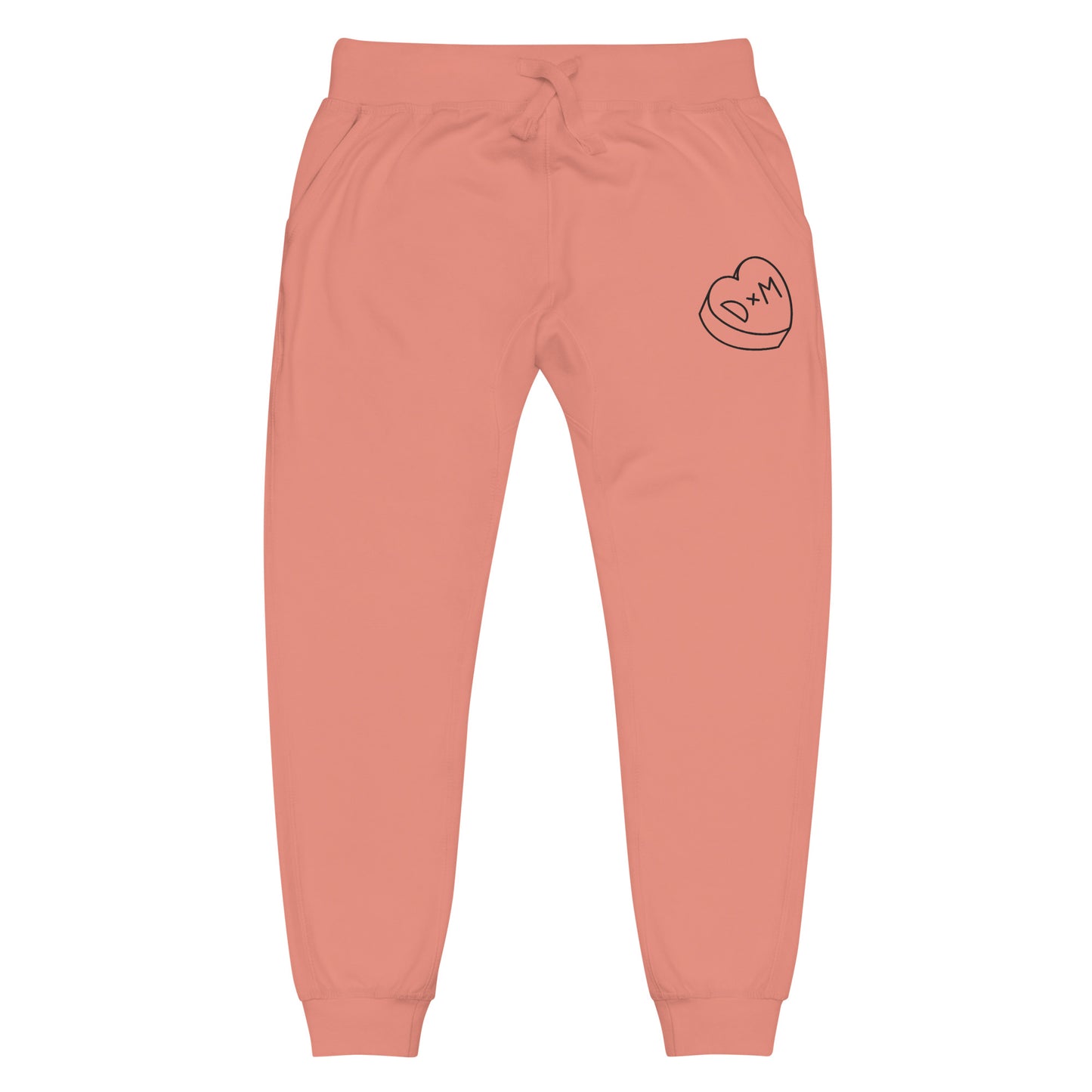 Heart Logo Embroidered Sweatpants