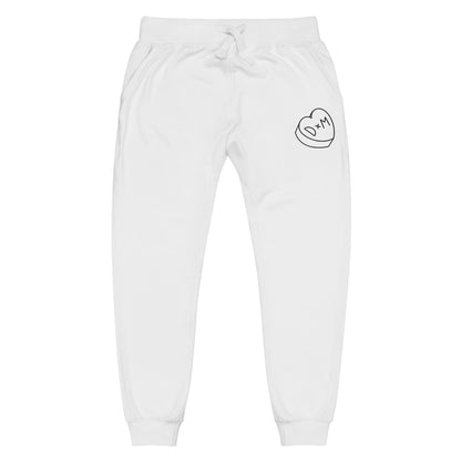 Heart Logo Embroidered Sweatpants