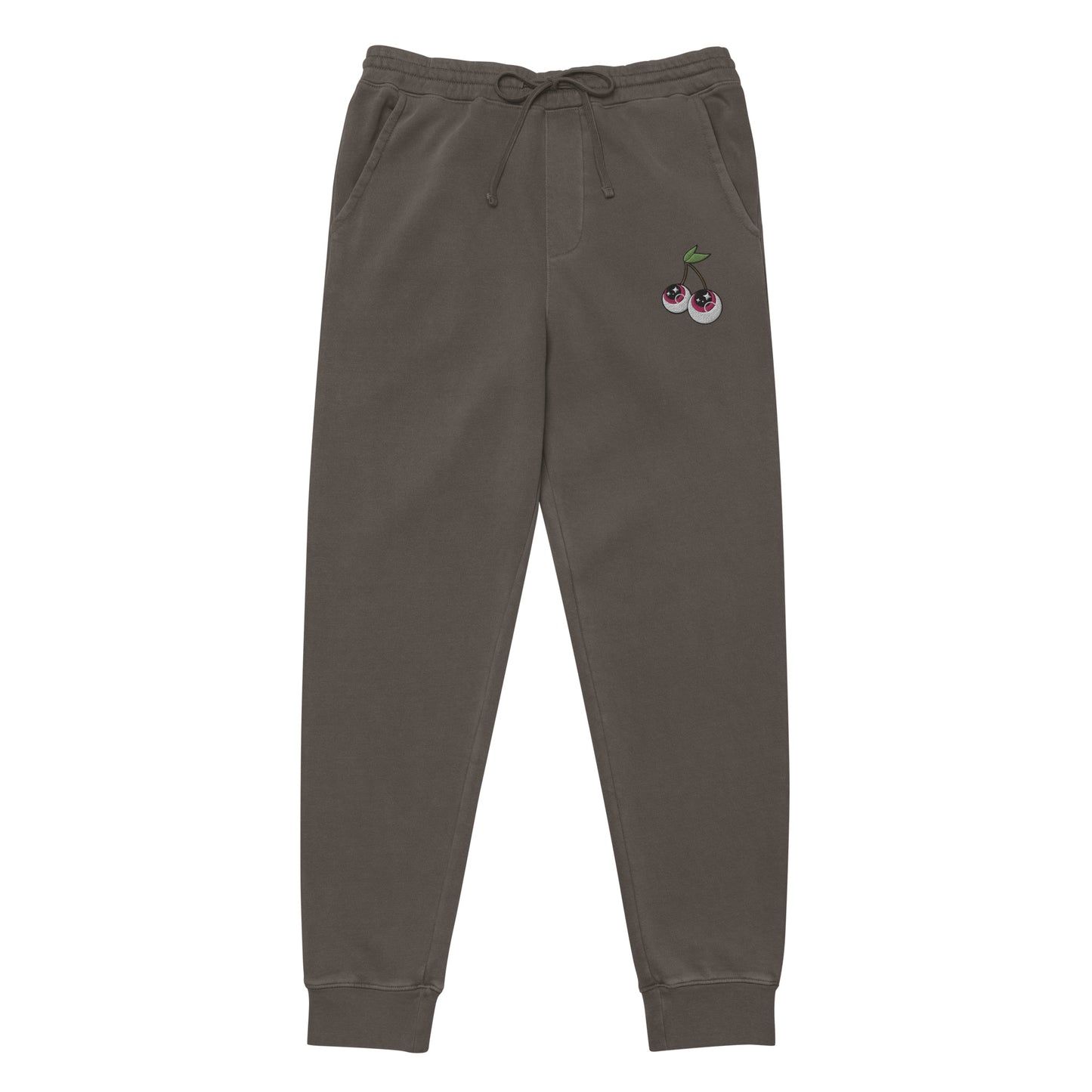 Eyeball Cherries Embroidered Sweatpant