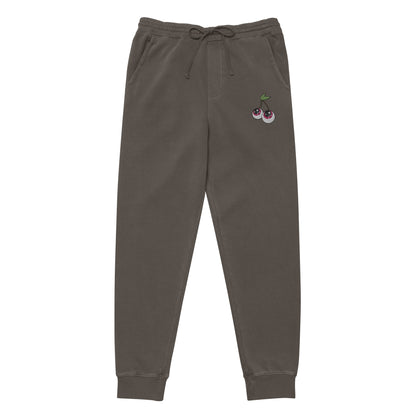 Eyeball Cherries Embroidered Sweatpant