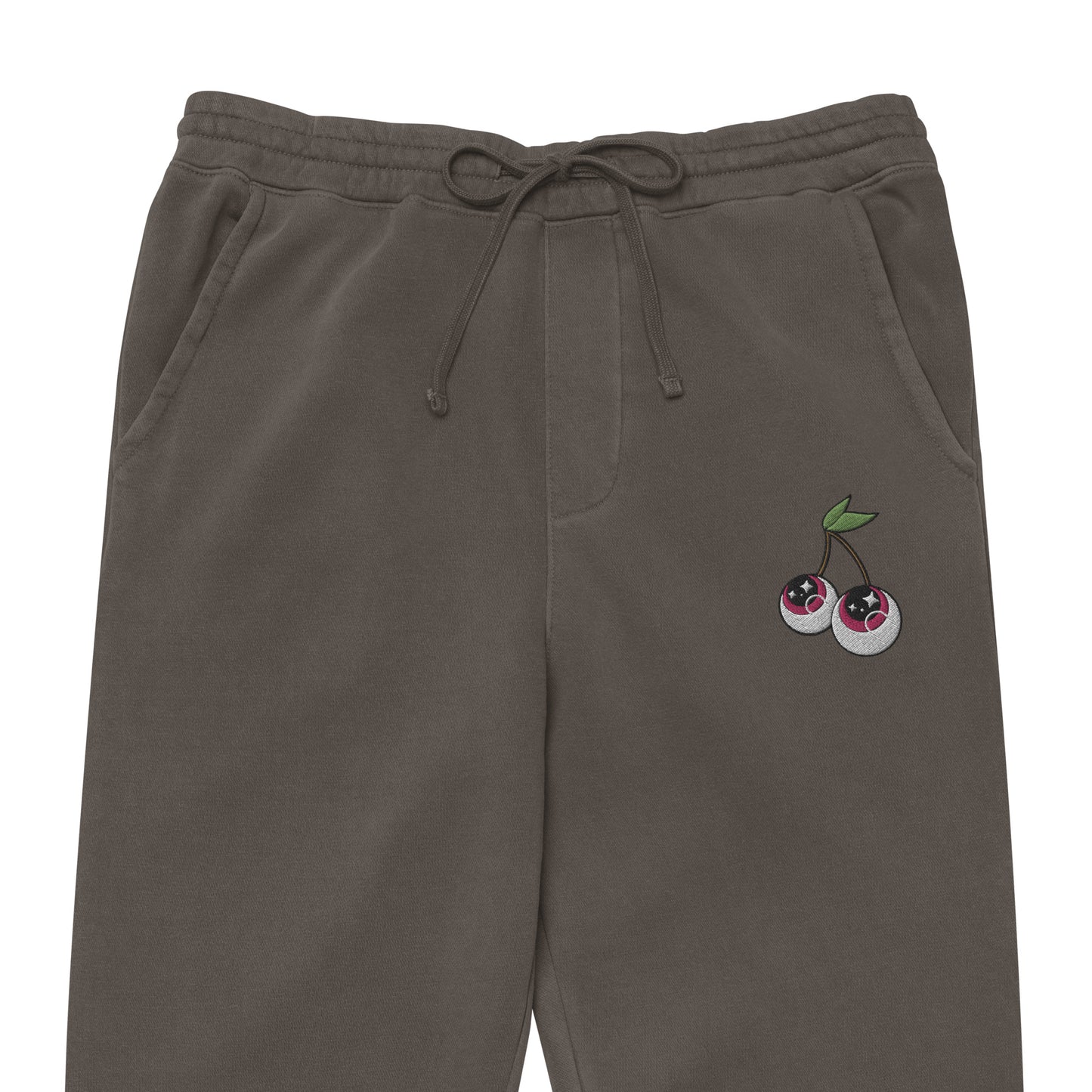 Eyeball Cherries Embroidered Sweatpant