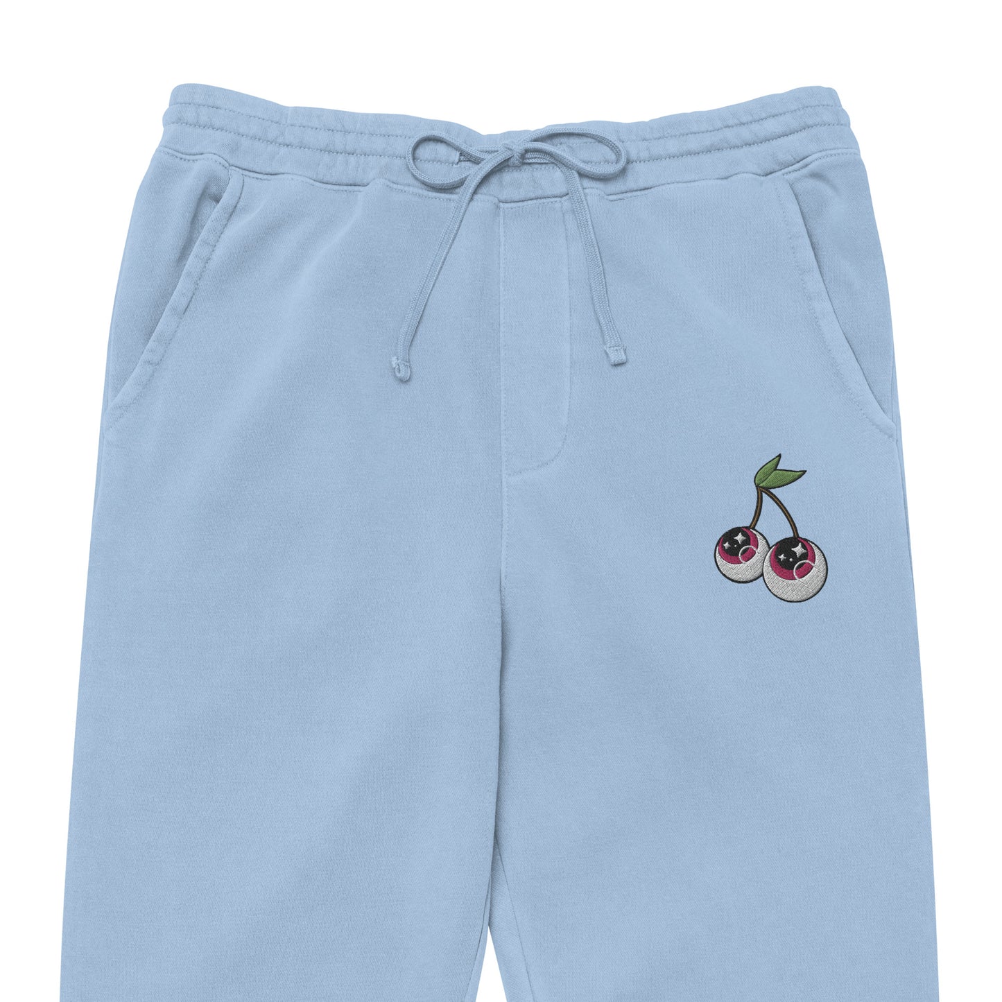 Eyeball Cherries Embroidered Sweatpant