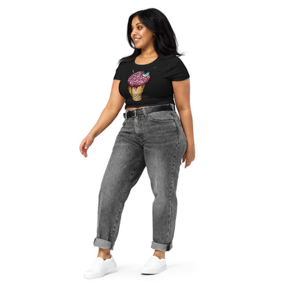 Brain Cream Women’s Crop Tee